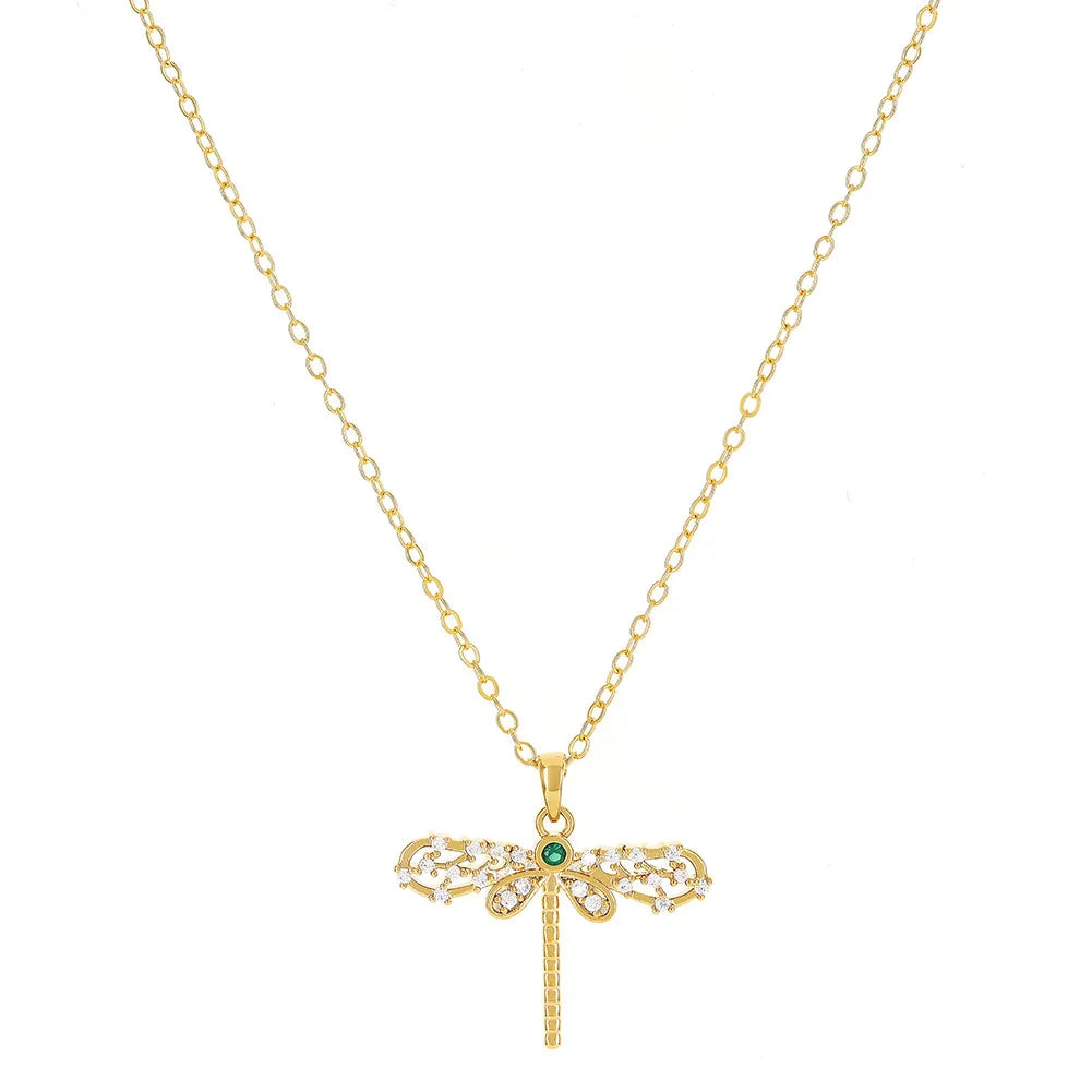 Dragonfly Pendant Necklace