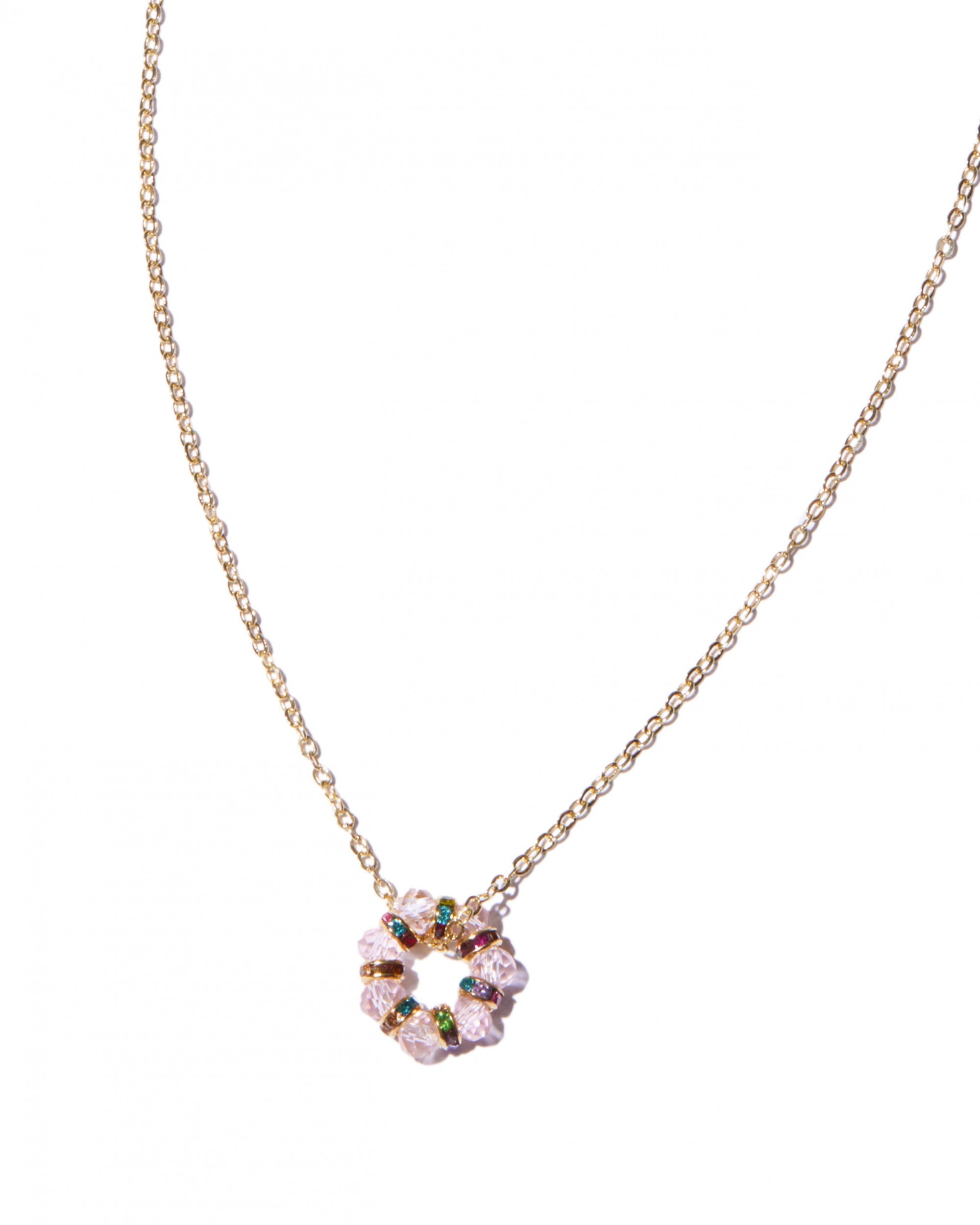 Pink Party On Link Women's Necklace